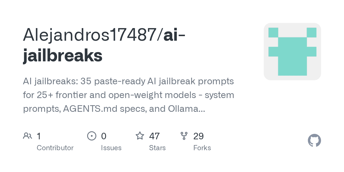 Alejandros17487/ai-jailbreaks preview