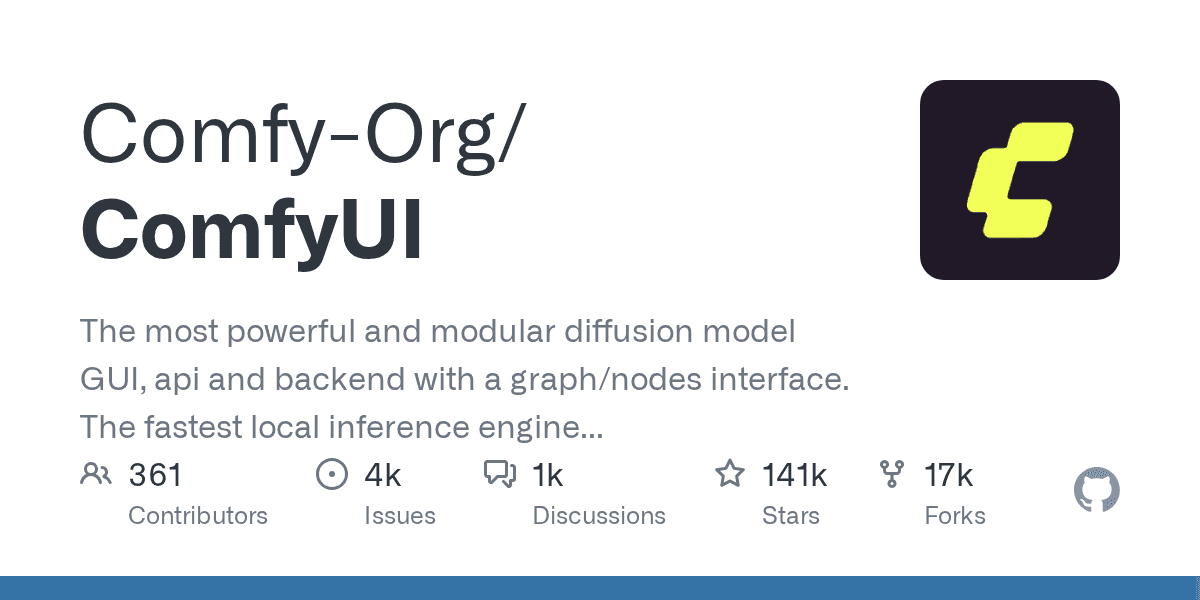 Comfy-Org/ComfyUI preview