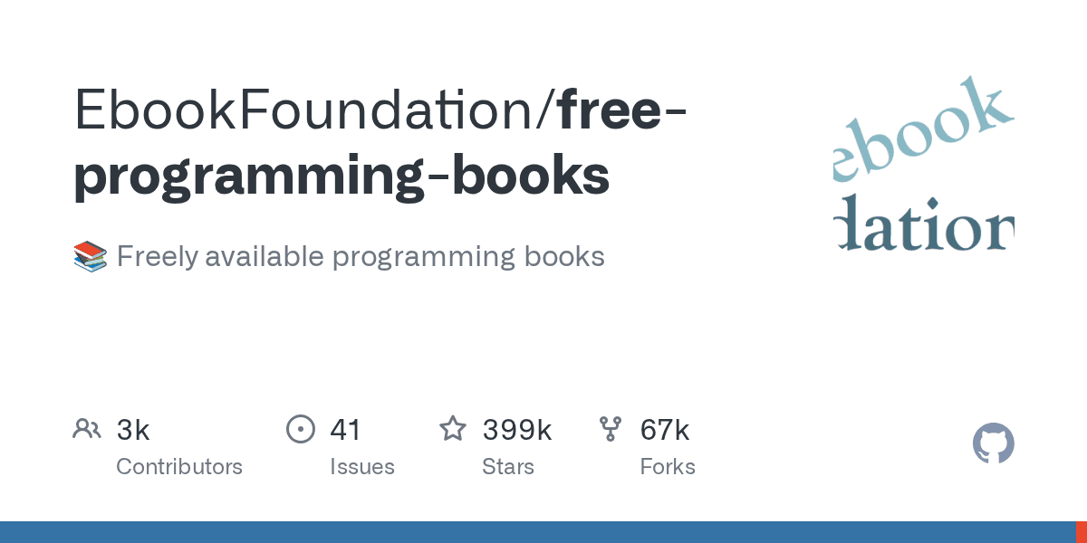 EbookFoundation/free-programming-books preview