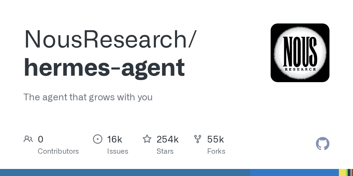 NousResearch/hermes-agent preview