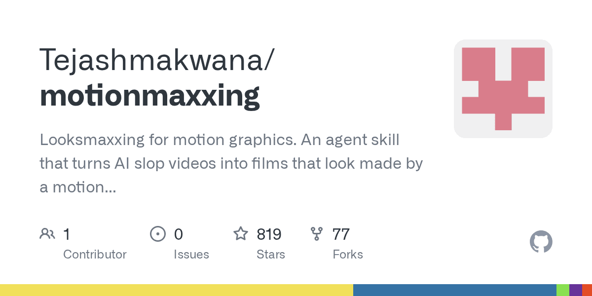 Tejashmakwana/motionmaxxing preview