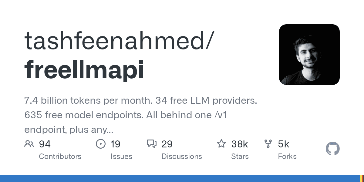 tashfeenahmed/freellmapi preview